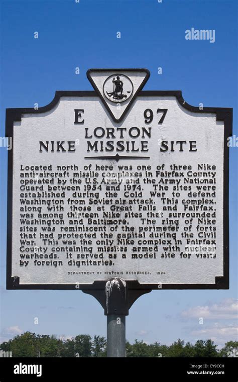 Fairfax County's Lorton Nike Missile Site 